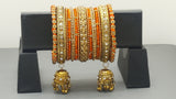 Latest Collection In Indian Bollywood Silk Thread Full Bangles Set