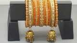 Latest Collection In Indian Bollywood Silk Thread Full Bangles Set
