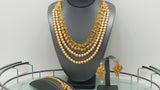 Ethnic Latest Beautiful Collection Indian Wedding Reverse Ad Stone Long Choker Necklace Set