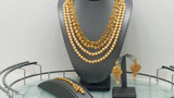 Ethnic Latest Beautiful Collection Indian Wedding Reverse Ad Stone Long Choker Necklace Set