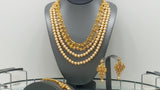 Ethnic Latest Beautiful Collection Indian Wedding Reverse Ad Stone Long Choker Necklace Set
