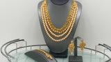 Ethnic Latest Beautiful Collection Indian Wedding Reverse Ad Stone Long Choker Necklace Set