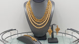 Ethnic Latest Beautiful Collection Indian Wedding Reverse Ad Stone Long Choker Necklace Set