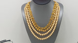 Ethnic Latest Beautiful Collection Indian Wedding Reverse Ad Stone Long Choker Necklace Set