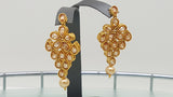 Ethnic Latest Beautiful Collection Indian Wedding Reverse Ad Stone Long Choker Necklace Set