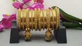 A Very Stunning Latest High Quality Collection Indian Designer Full Bangles Set.