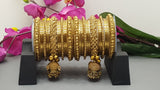 A Very Stunning Latest High Quality Collection Indian Designer Full Bangles Set.
