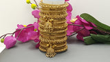 A Very Stunning Latest High Quality Collection Indian Designer Full Bangles Set.