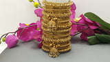A Very Stunning Latest High Quality Collection Indian Designer Full Bangles Set.