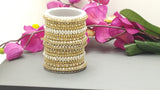 Designer High Quality Latest Collection In Indian Fashion Ethnic Full  Bangles Set Designer Wedding Wear