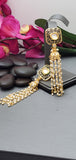 Exquisite Design Indian Bollywood Kundan Polki Earrings Set.