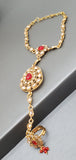 Beautiful Indian High quality Ruby Kundan Bridal Necklace Full Jewellery Set