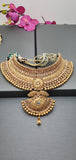 Elegant Bridal Full Necklace Jewellery Set Inspired By Bollywood Brides