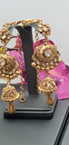 Elegant Bridal Full Necklace Jewellery Set Inspired By Bollywood Brides