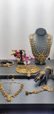 A Stunning High Quality Kundan Polki Bridal Choker Style Indian Jewellery Set