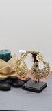 Pastel color Beautiful Indian Bollywood Tikka Earrings Set