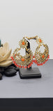 Bollywood Designer Indian Kundan Tikka Earrings  Set