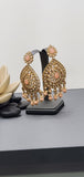 Very Classy Reverse Kundan Indian Bollywood Tikka Earrings Set