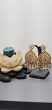 A Very Classy Latest Kundan Indian Bollywood Tikka Earrings Set