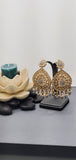 A Very Classy Latest Kundan Indian Bollywood Tikka Earrings Set