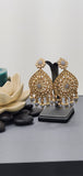 A Very Classy Latest Kundan Indian Bollywood Tikka Earrings Set