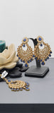 A Stunning collection Kundan Indian Bollywood Tikka Earrings Set