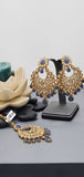 A Stunning collection Kundan Indian Bollywood Tikka Earrings Set