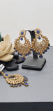 A Stunning collection Kundan Indian Bollywood Tikka Earrings Set