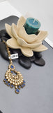 A Stunning collection Kundan Indian Bollywood Tikka Earrings Set