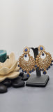 A Stunning collection Kundan Indian Bollywood Tikka Earrings Set