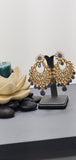 A Stunning collection Kundan Indian Bollywood Tikka Earrings Set