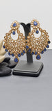 A Stunning collection Kundan Indian Bollywood Tikka Earrings Set