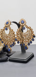 A Stunning collection Kundan Indian Bollywood Tikka Earrings Set