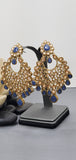 A Stunning collection Kundan Indian Bollywood Tikka Earrings Set