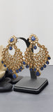 A Stunning collection Kundan Indian Bollywood Tikka Earrings Set