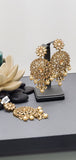 Breathtaking Latest Kundan collection Drop Indian Tikka Earrings Set