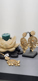 Breathtaking Latest Kundan collection Drop Indian Tikka Earrings Set