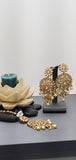 Breathtaking Latest Kundan collection Drop Indian Tikka Earrings Set