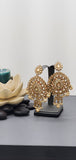Extraordinary  Latest Reverse Kundan  Drop Indian wedding Tikka Earrings Set