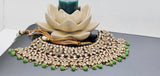 Dazzling Reverse Kundan Indian Bollywood  Choker Necklace Jewellery Set