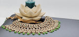 Dazzling Reverse Kundan Indian Bollywood  Choker Necklace Jewellery Set