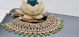 Dazzling Reverse Kundan Indian Bollywood  Choker Necklace Jewellery Set