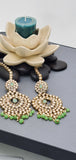 Dazzling Reverse Kundan Indian Bollywood  Choker Necklace Jewellery Set