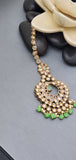 Dazzling Reverse Kundan Indian Bollywood  Choker Necklace Jewellery Set