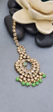 Dazzling Reverse Kundan Indian Bollywood  Choker Necklace Jewellery Set