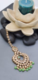 Dazzling Reverse Kundan Indian Bollywood  Choker Necklace Jewellery Set