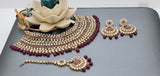 Latest Designer Indian Bollywood Bridal Choker Necklace Jewellery Set