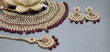 Latest Designer Indian Bollywood Bridal Choker Necklace Jewellery Set