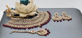 Latest Designer Indian Bollywood Bridal Choker Necklace Jewellery Set