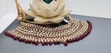 Latest Designer Indian Bollywood Bridal Choker Necklace Jewellery Set